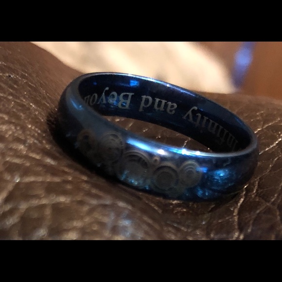 Dr. Who men’s tungsten carbide ring, size 11 - Picture 4 of 5